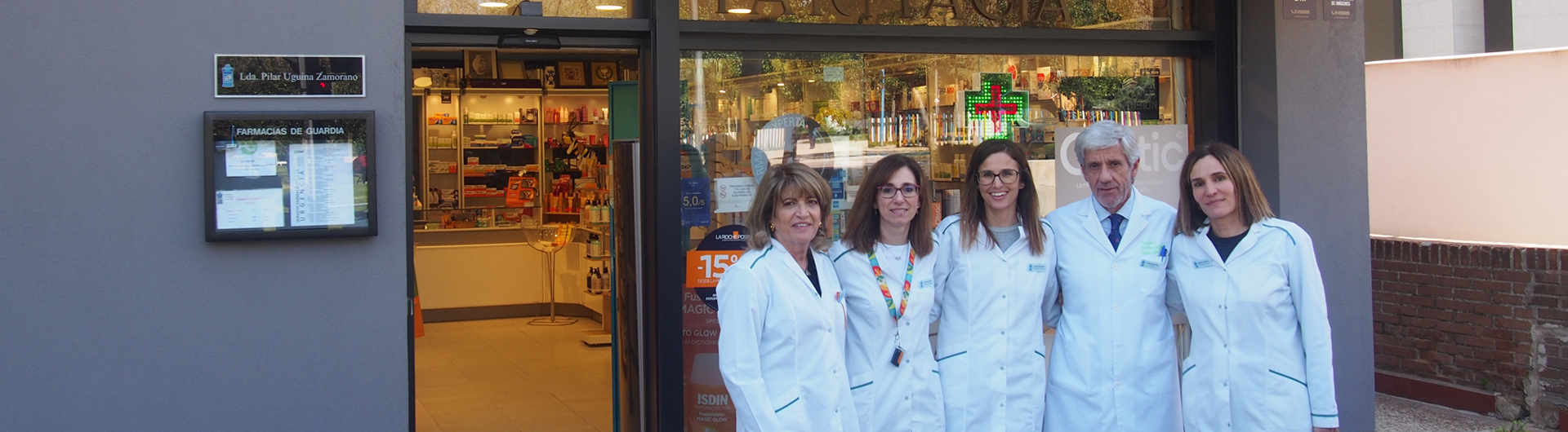 empleados de la farmacia